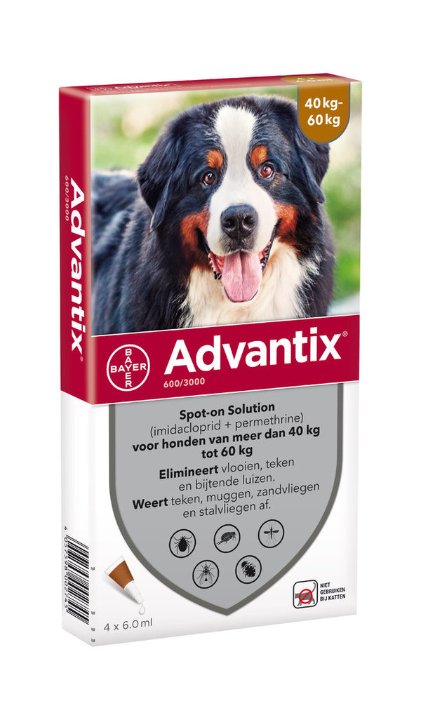 ADVANTIX 600/3000 | Hund über 40kg | 4St.