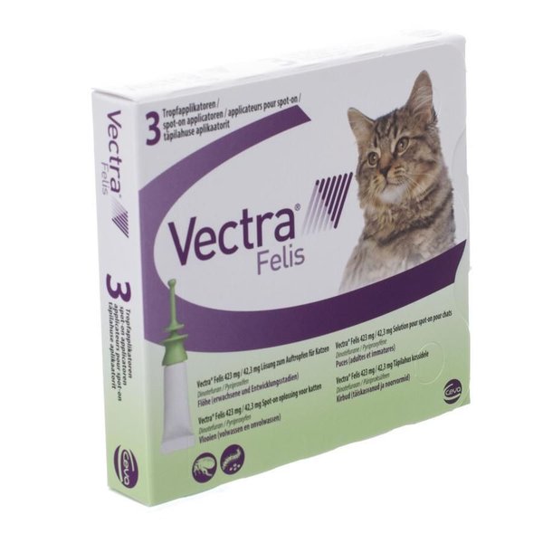 VECTRA Felis Katze  3 St. (0,6-10kg) Spot-on
